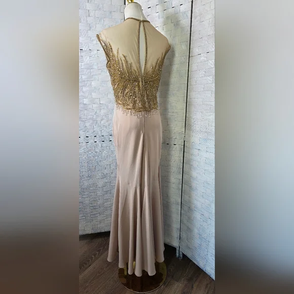 VINTAGE 90's SUMIKO OF AMERICA GOWN - Picture 4 of 12